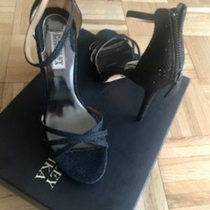 Badgley Mischka Black Signify Evening Sandals